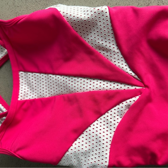 Sylvia P Pink Athletic Leotard - Picture 9 of 9